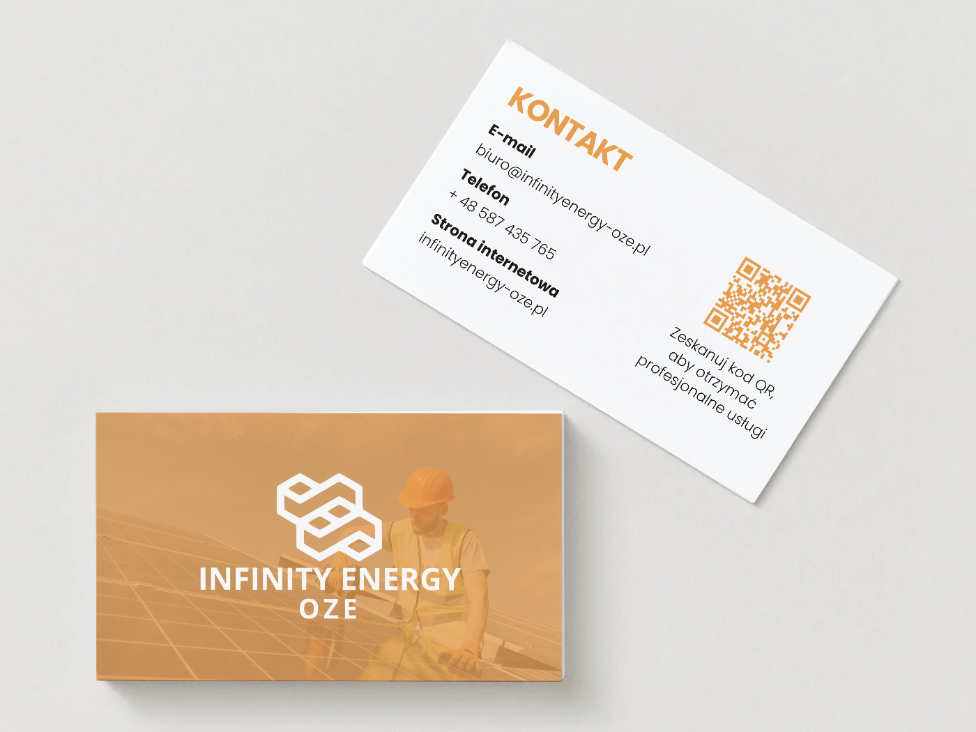 Wizytówki Infinity 1